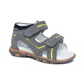 Bartek 71825 76G sandały sandałki dla dzieci, dziecięce - basalt - szary