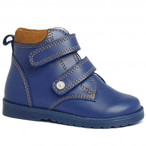 Bartek 81802/84802/0 - 1UP  trzewiki, buty profilaktyczne dziecięce z obcasem Thomasa -  niebieski