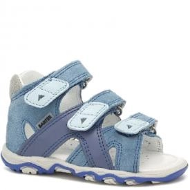 Bartek 11708 005 sandały sandałki profilaktyczne dziecięce - niebieskie