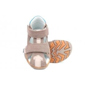 Bartek baby 71170 0006 sandały sandałki profilaktyczne zabudowane dziecięce - beżowy
