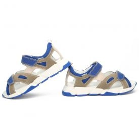 Bartek BRTK Young 16119001 sandały sandałki dla dzieci - beż niebieskie