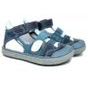 Bartek 81885-033 sandałki, sandały zabudowane, PÓŁSANDAŁKI profilaktyczne dziecięce - niebieski