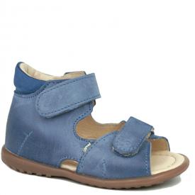 EMEL E2428B-15 ROCZKI sandały sandałki profilaktyczne chłopięce -niebieski