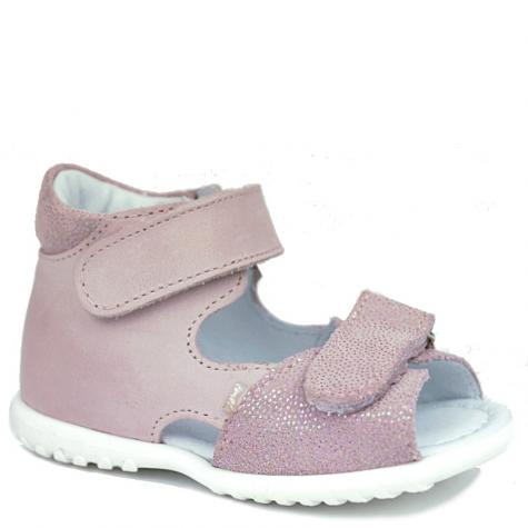 EMEL E2431D-1 sandałki sandały profilaktyczne ROCZKI dziecięce - różowy