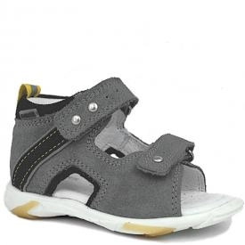 Bartek Baby 71188/ -W35 sandałki sandały profilaktyczne dla dzieci - szaro czarny