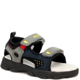 Bartek BRTK Young 16077001 sandały sandałki dziecięce - czarny/ szary
