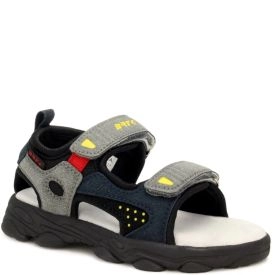 Bartek BRTK Young 16077001 sandały sandałki dziecięce - czarny/ szary