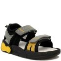 Bartek BRTK Young 16079003 sandały sandałki dziecięce - czarny/ żółty
