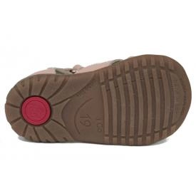 EMEL ES1214D sandałki sandały profilaktyczne zabudowane dziewczęce ROCZKI - różowe