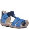 EMEL ES2187A-16 ROCZKI sandałki sandały profilaktyczne dziecięce zabudowane - niebieskie