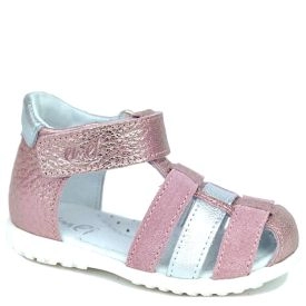 EMEL ES1078-41 ROCZKI sandałki sandały profilaktyczne dziecięce - różowy