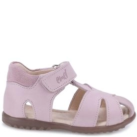 EMEL ES1410 sandałki sandały profilaktyczne ROCZKI dla dziewczynek - pudrowy róż