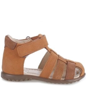 EMEL ES1078-51 ROCZKI sandałki sandały PROFILAKTYCZNE dla dzieci - brązowe