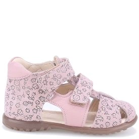 EMEL ES2437E-5 sandałki sandały profilaktyczne ROCZKI dla dziewczynek -  róż