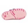 Bartek Mini First Steps 61734 V02 trzewiki skórzane, dla dziewczynek różowo szare